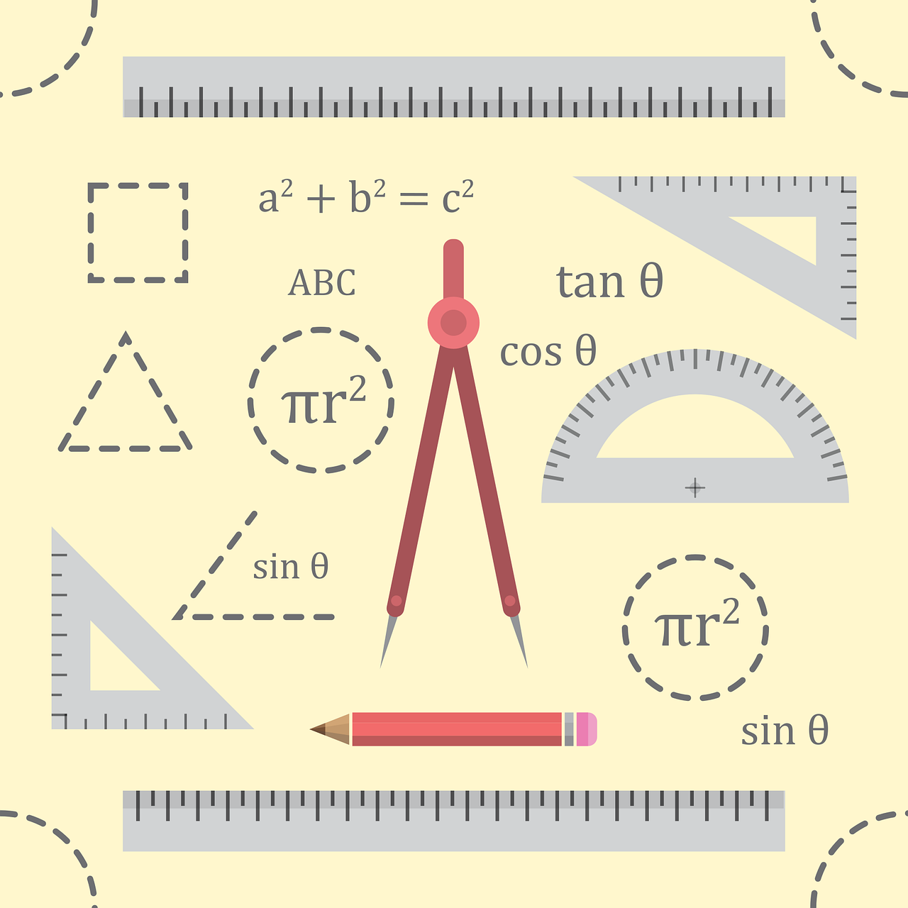 Geometry Mathematics Calculation  - Shafin_Protic / Pixabay