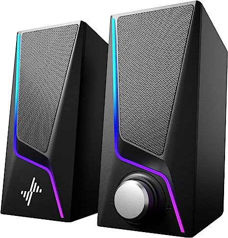 Dual Computer Speakers RGB